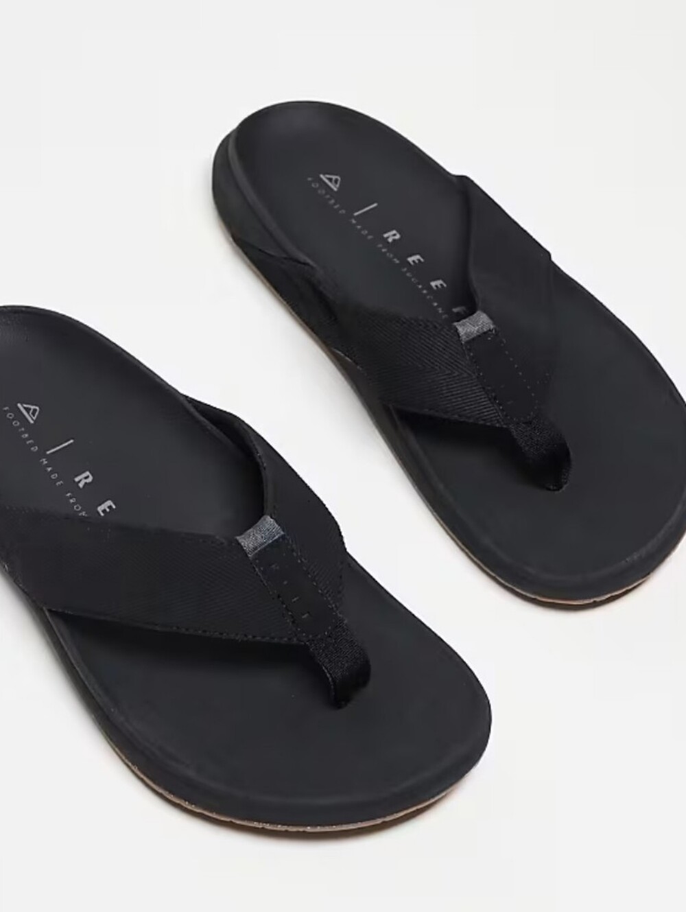 Reef Raglan Flip-Flop Sandals- Black